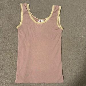 Vintage lace tank top the brand is Sharon Segal